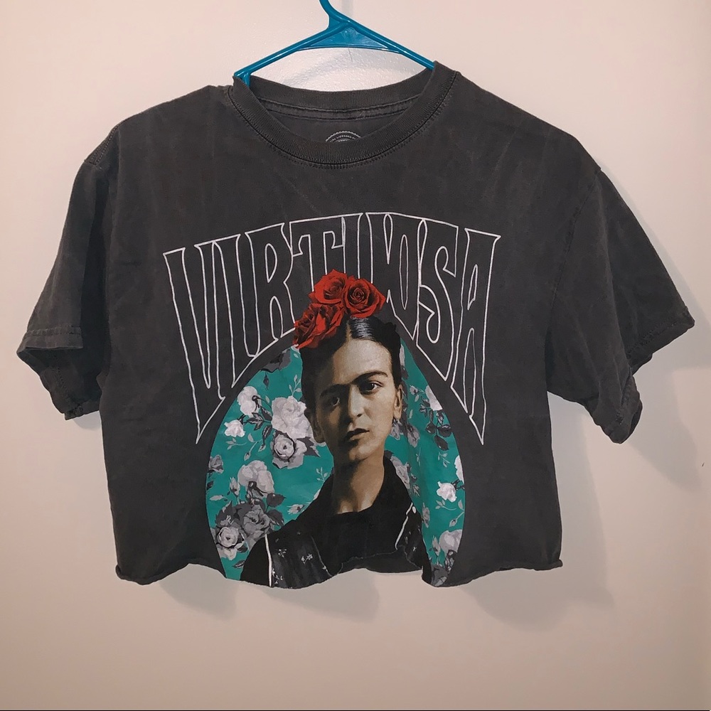Frida Kahlo Cropped Virtuosa Tee